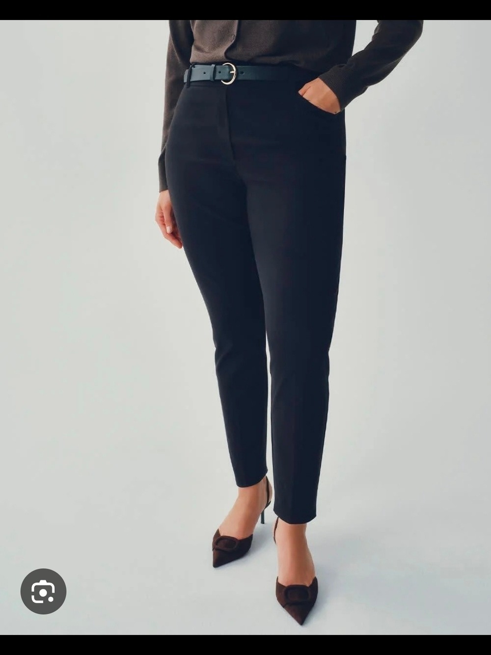 Reitmans Slim-Leg High-Rise Ankle Pant - The Iconic (R)